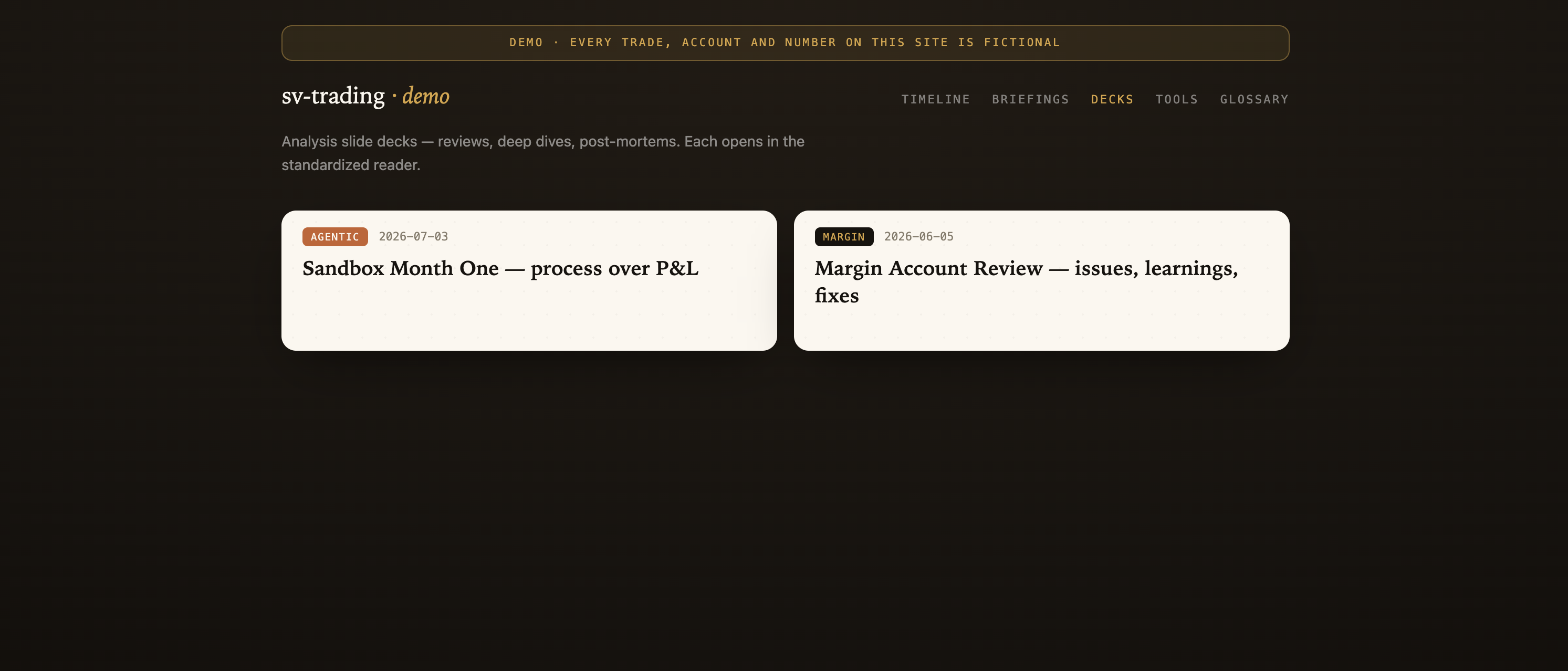 Trade Desk screenshot